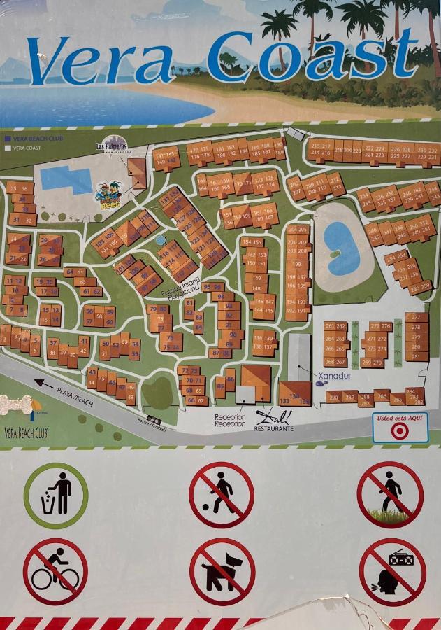 Apartamento Soleado Vera Costa, 200 M De La Playa Playas de Vera Exteriér fotografie